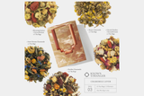 SAVE 30% Delicious Teas, Get 4 Boxes, 20 Flavours, 60 Individually Wrapped Teabags